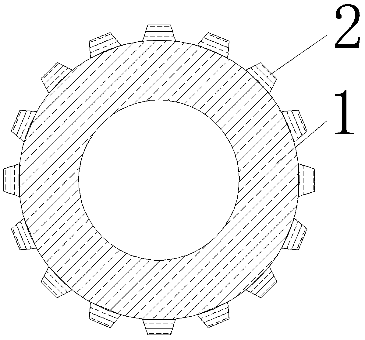 Rubber hose for automobile