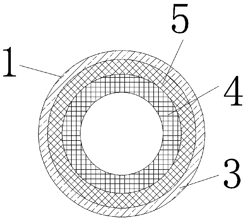 Rubber hose for automobile