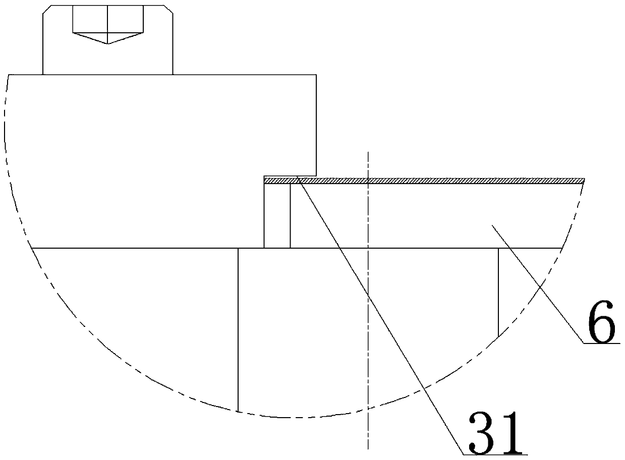 Stamping mold facilitating material plate positioning