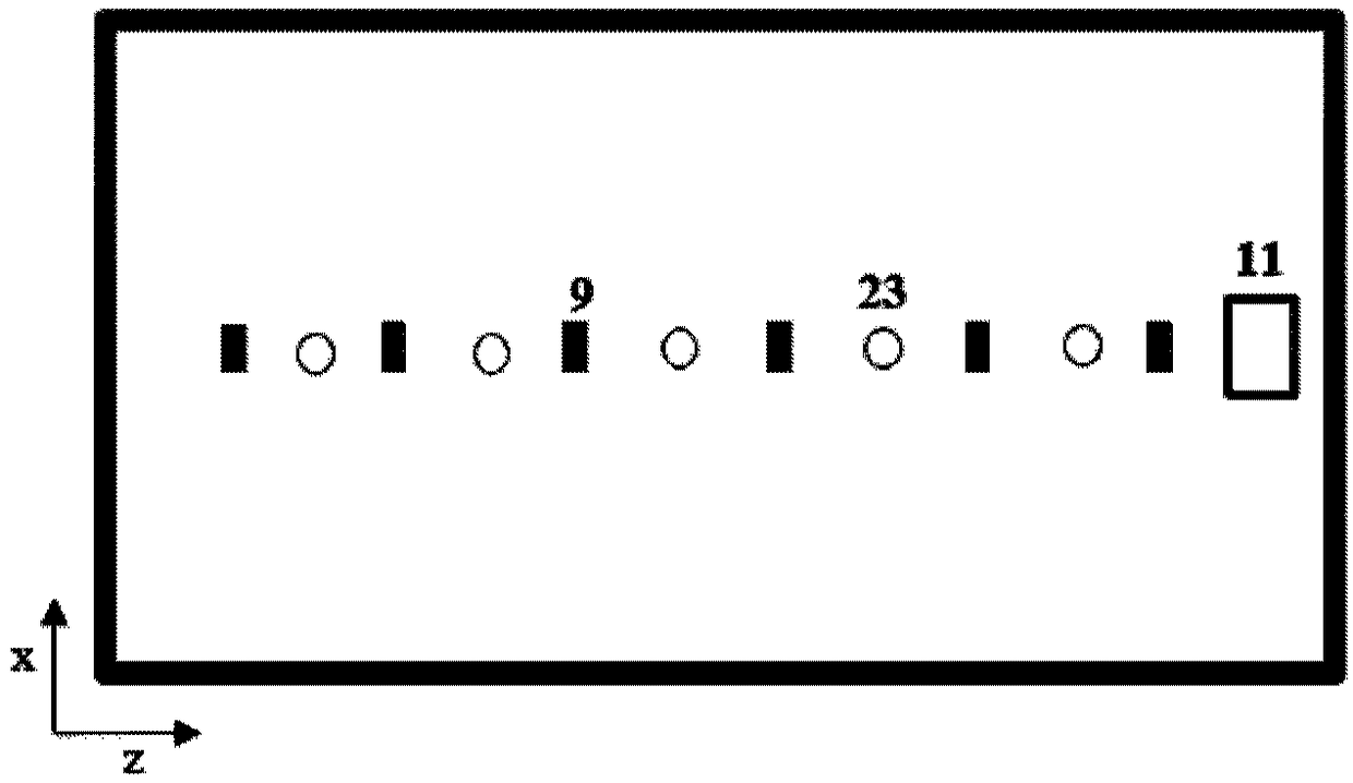 Flameless combustion system and method for low-calorific-value fuel gas