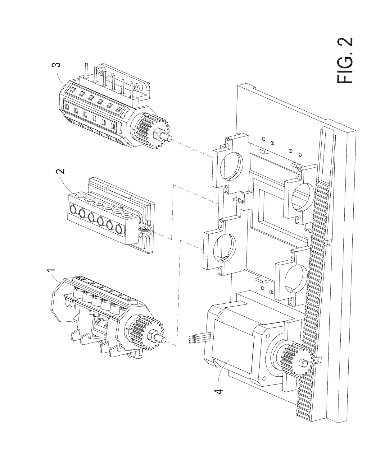 Multi-channel fluorescence detection device