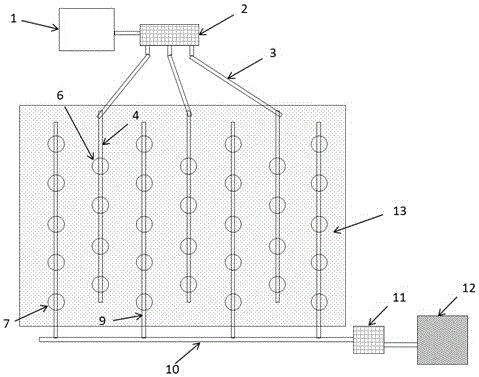 Soil body reinforcement device and reinforcement method for pipe jacking construction in sand soil foundation