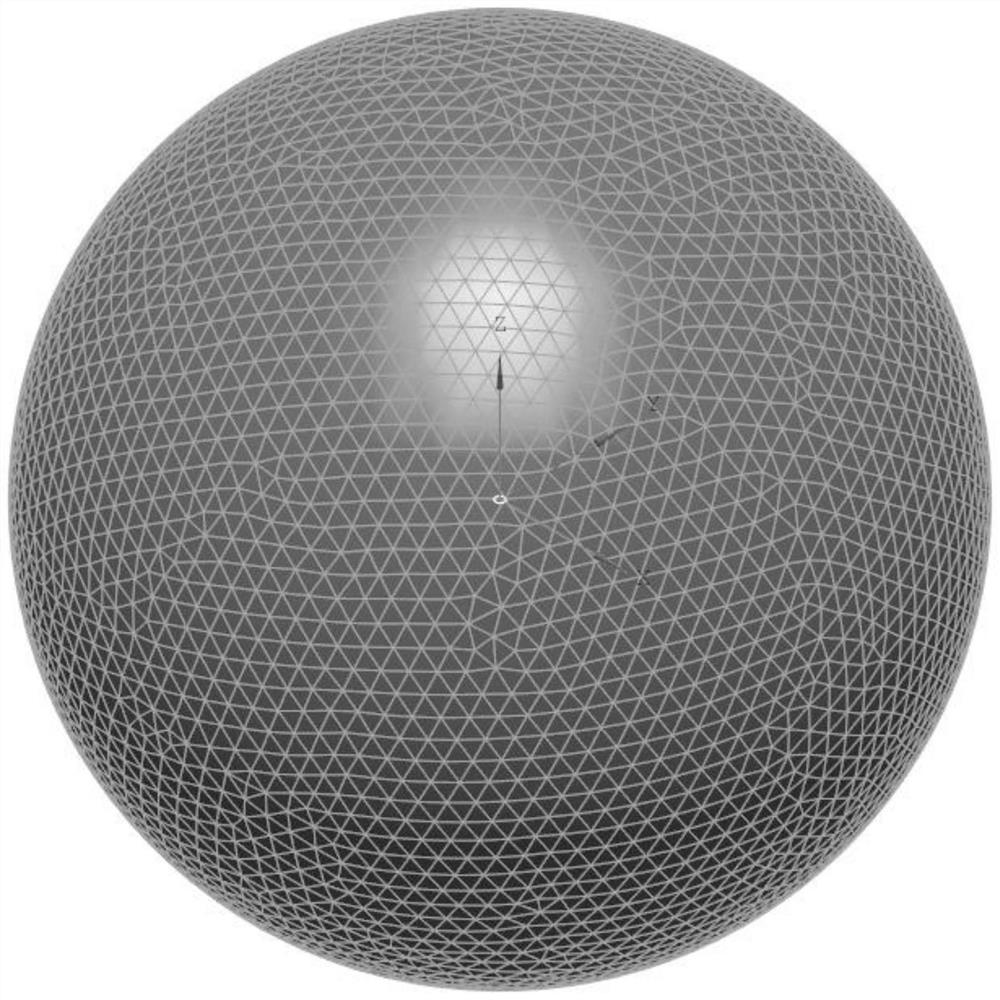 A dynamic three-dimensional display method of electromagnetic waves suitable for complex curved surfaces