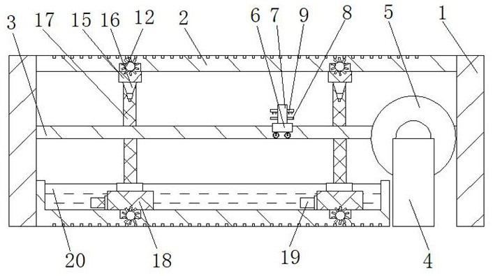 Cutting equipment for cutting water-soluble film through high-speed cutting water jet cutter