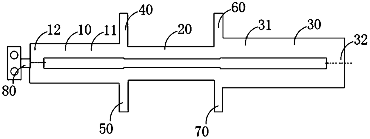 Balanced-single-ended inverting power divider