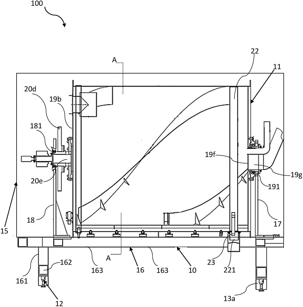 Gear driving type roller device and biochemical treatment equipment, system and method