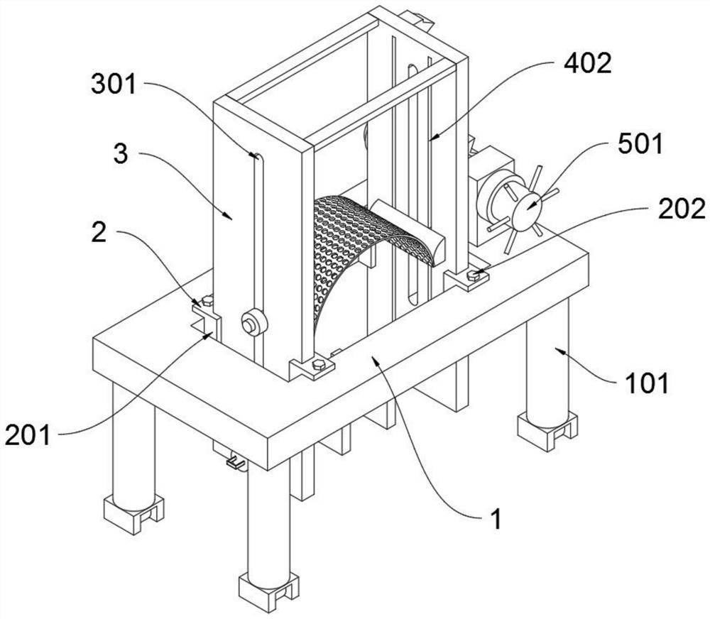 Wrinkle-removing support with deep water stripping function