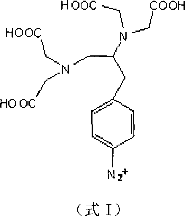 Heavy metal enzyme label and application thereof