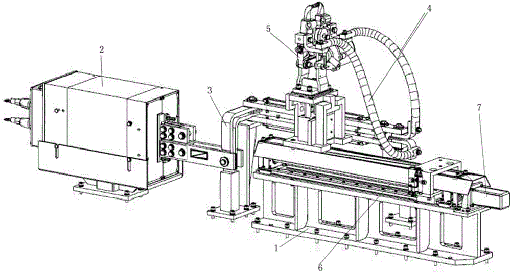 Multi-axis automatic welding device