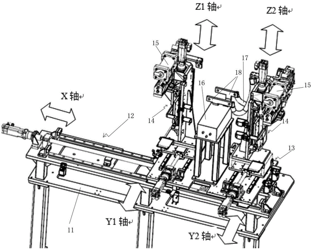 Multi-axis automatic welding device