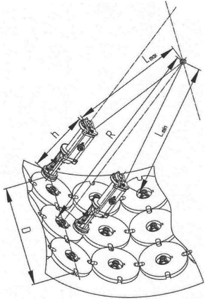 Inner-ring horizontal three-dimensional braiding machine and robot core traction system