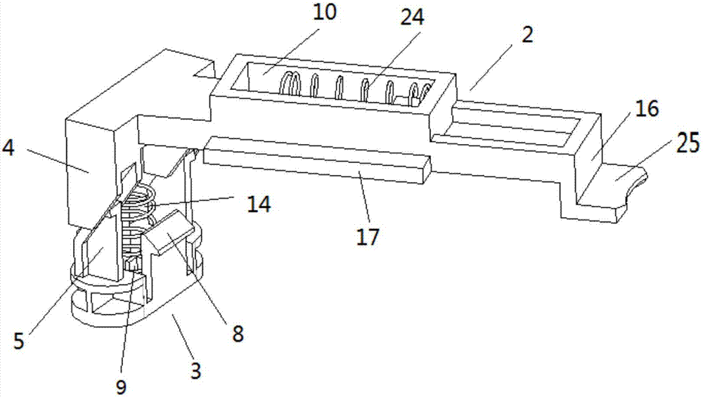 Buckle structure, heat-preservation cover plate installation structure of pressure cooker and pressure cooker