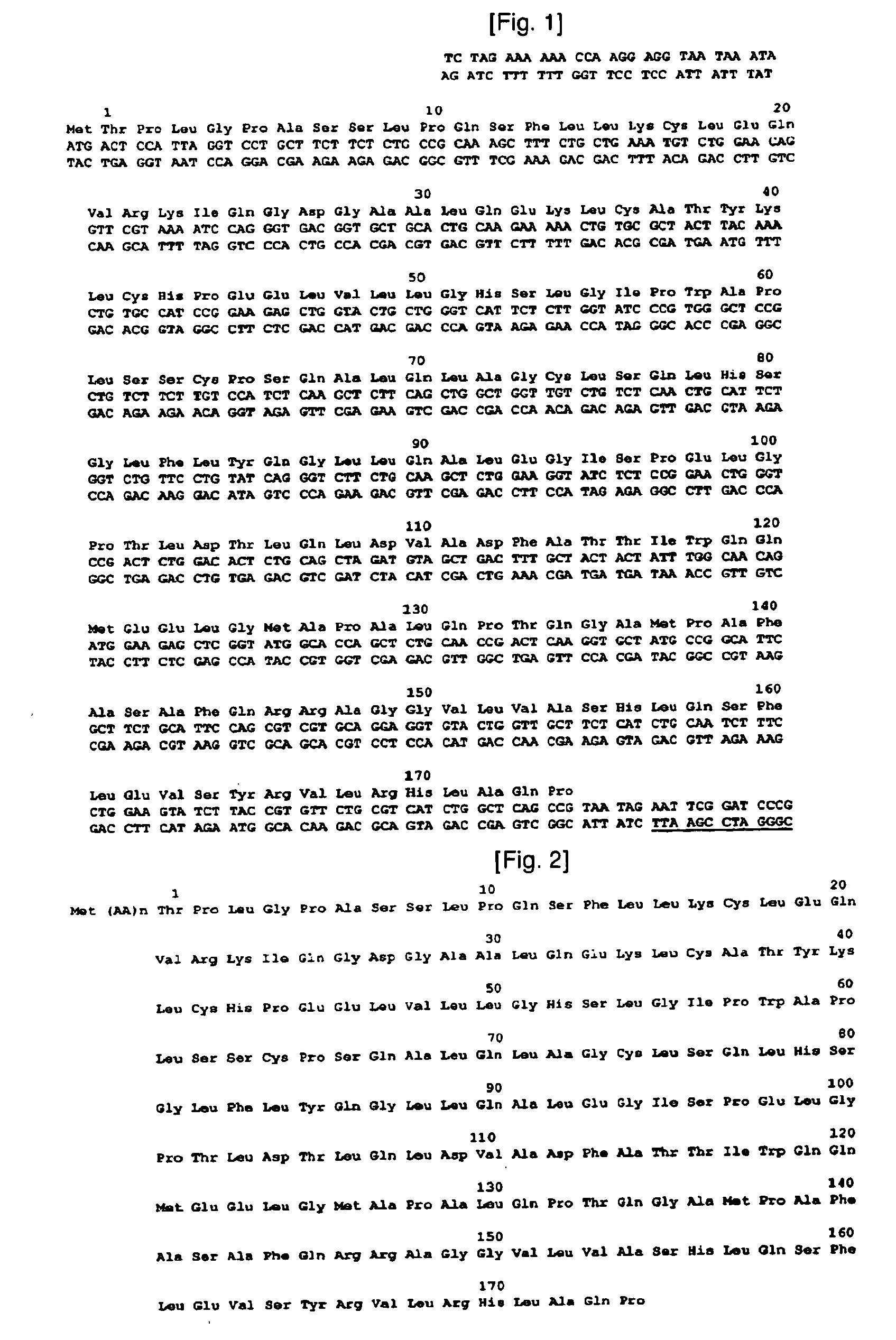 Human granulocyte-colony stimulating factor isoforms