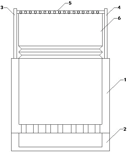 Novel insect attack preventing planting box