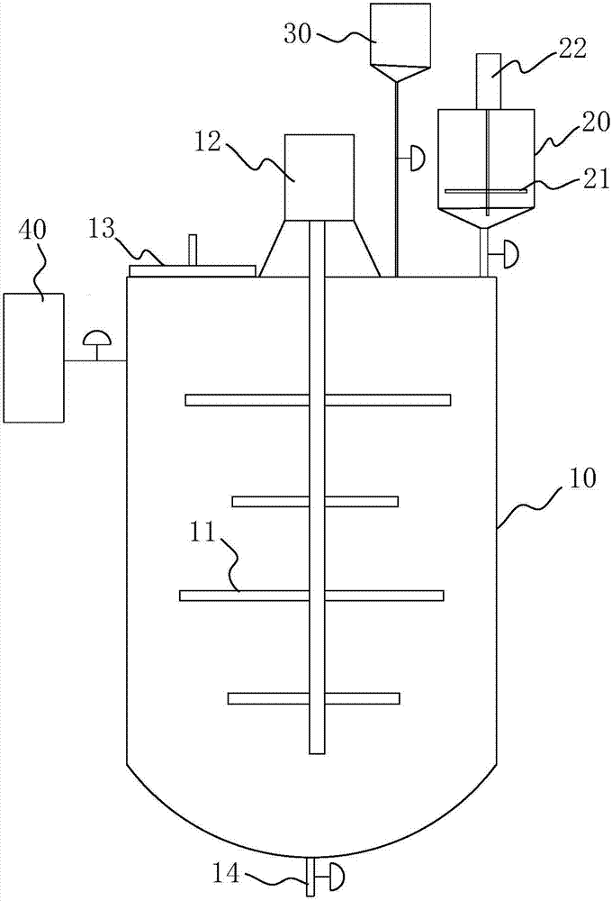 Mining spraying material for blocking air leakage and preparation device of mining spraying material