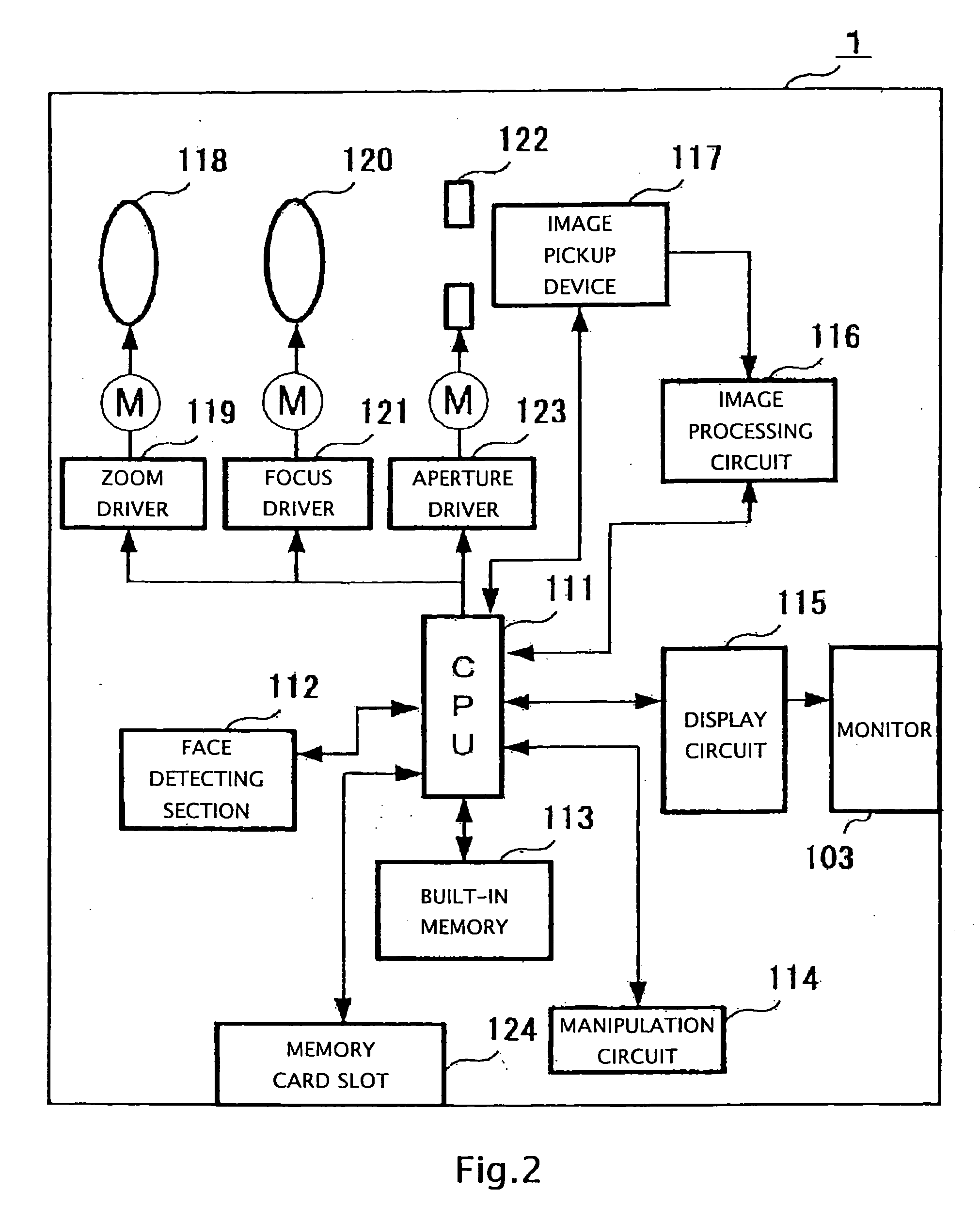 Electronic camera