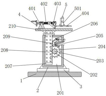 Artificial intelligence touch screen mounting and placing device