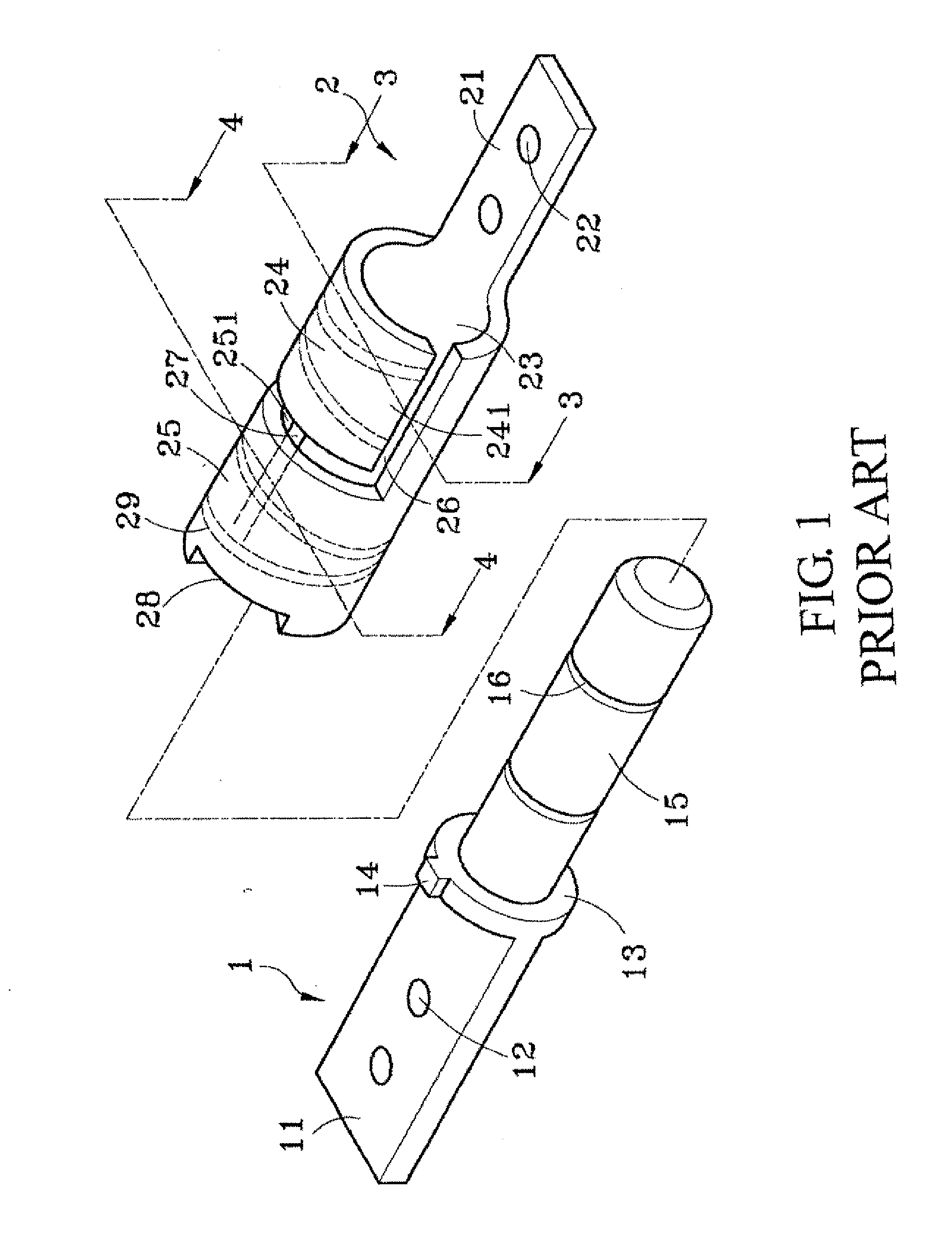 Method for Manufacturing Micro-Hinge Used in Electric Devices