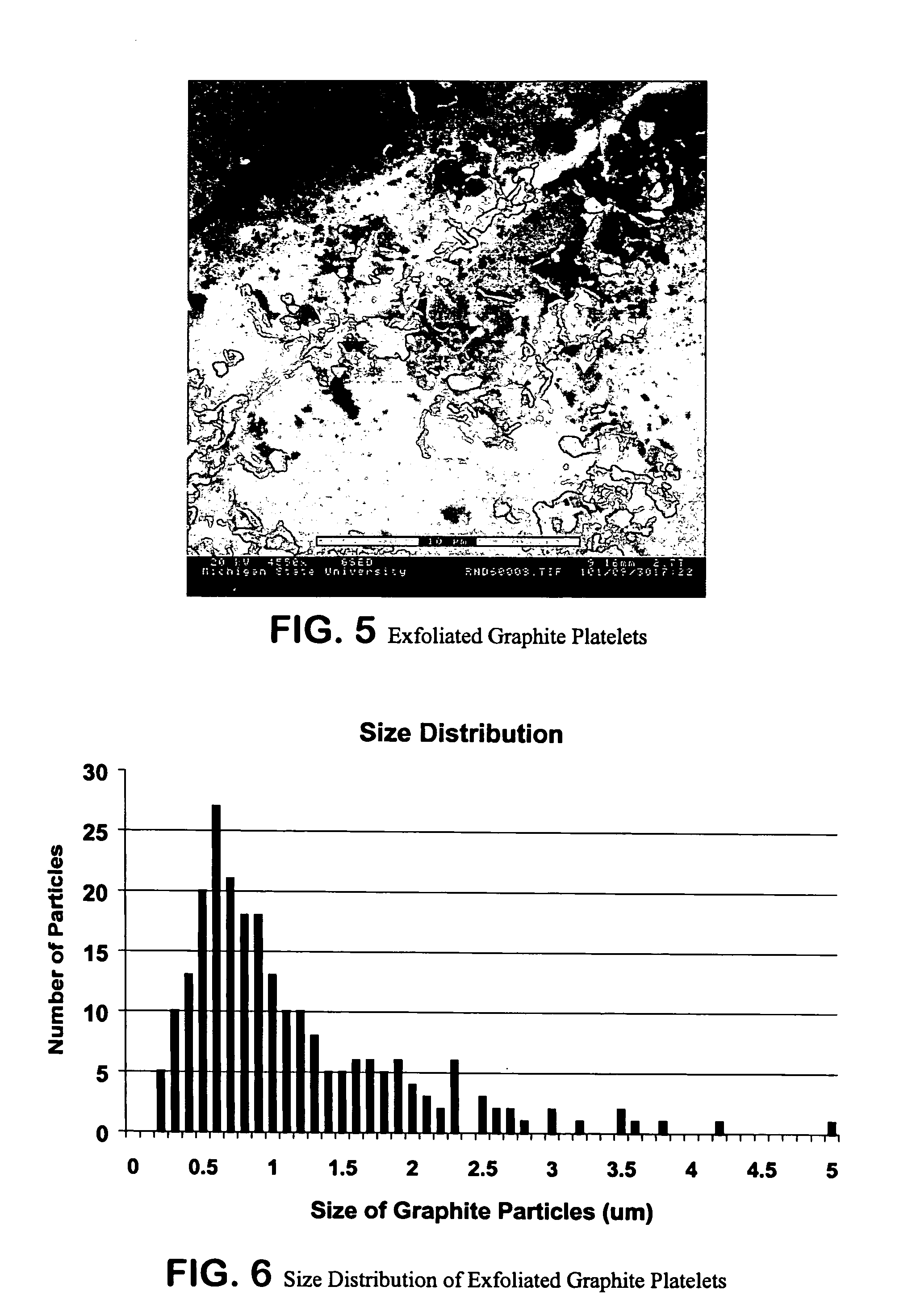 Expanded graphite and products produced therefrom