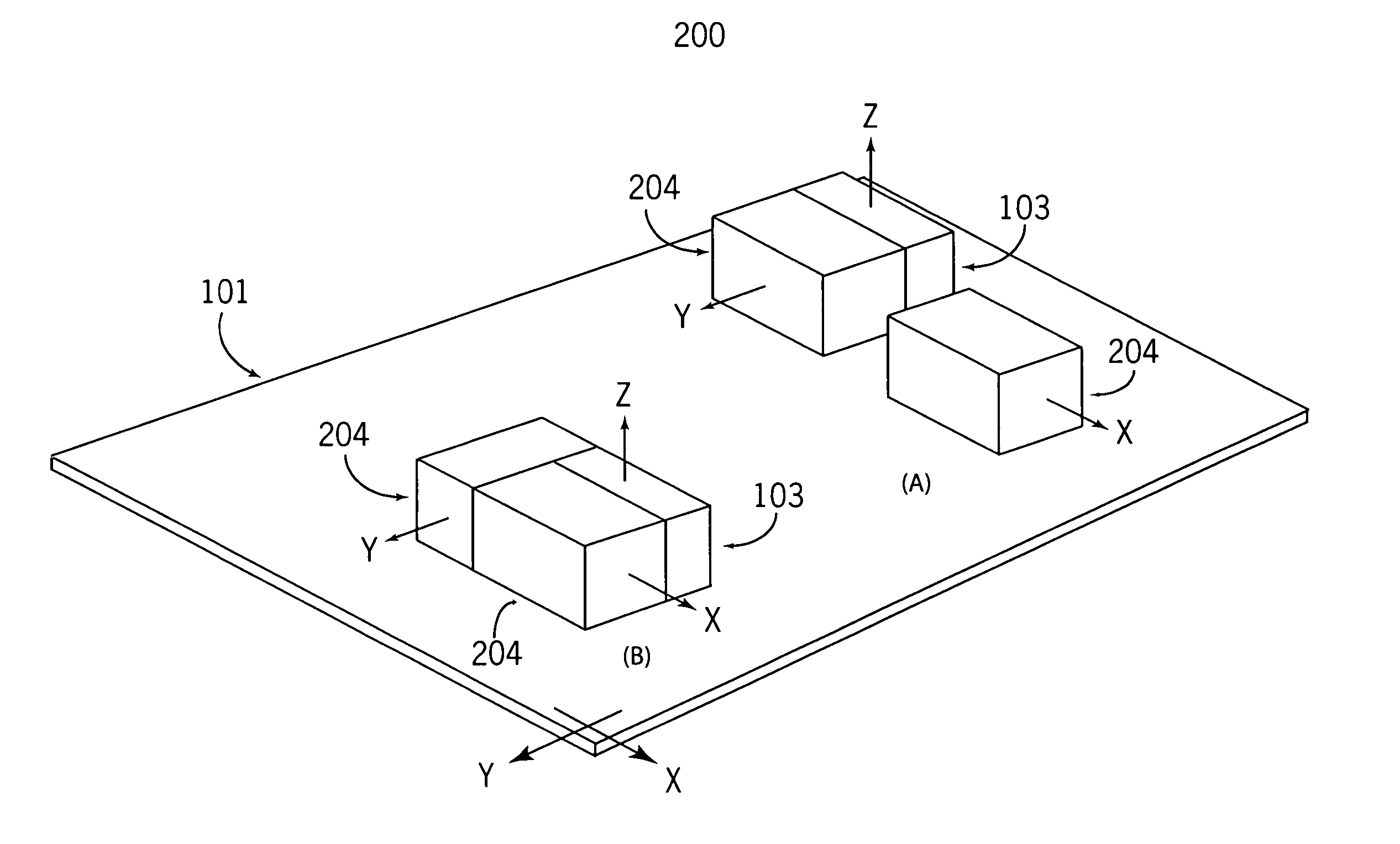 Vertical die chip-on-board