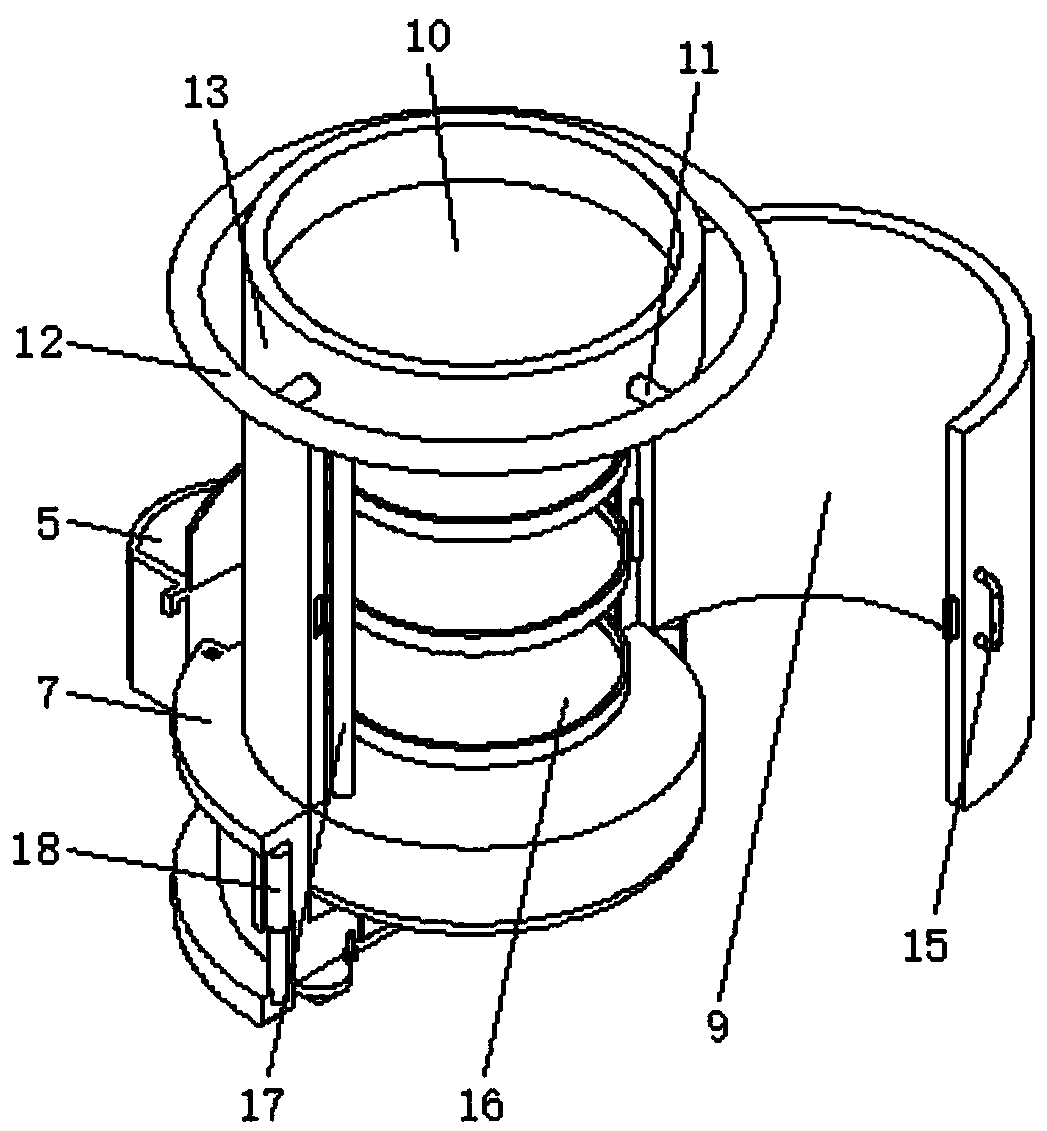 A portable operating room nursing device