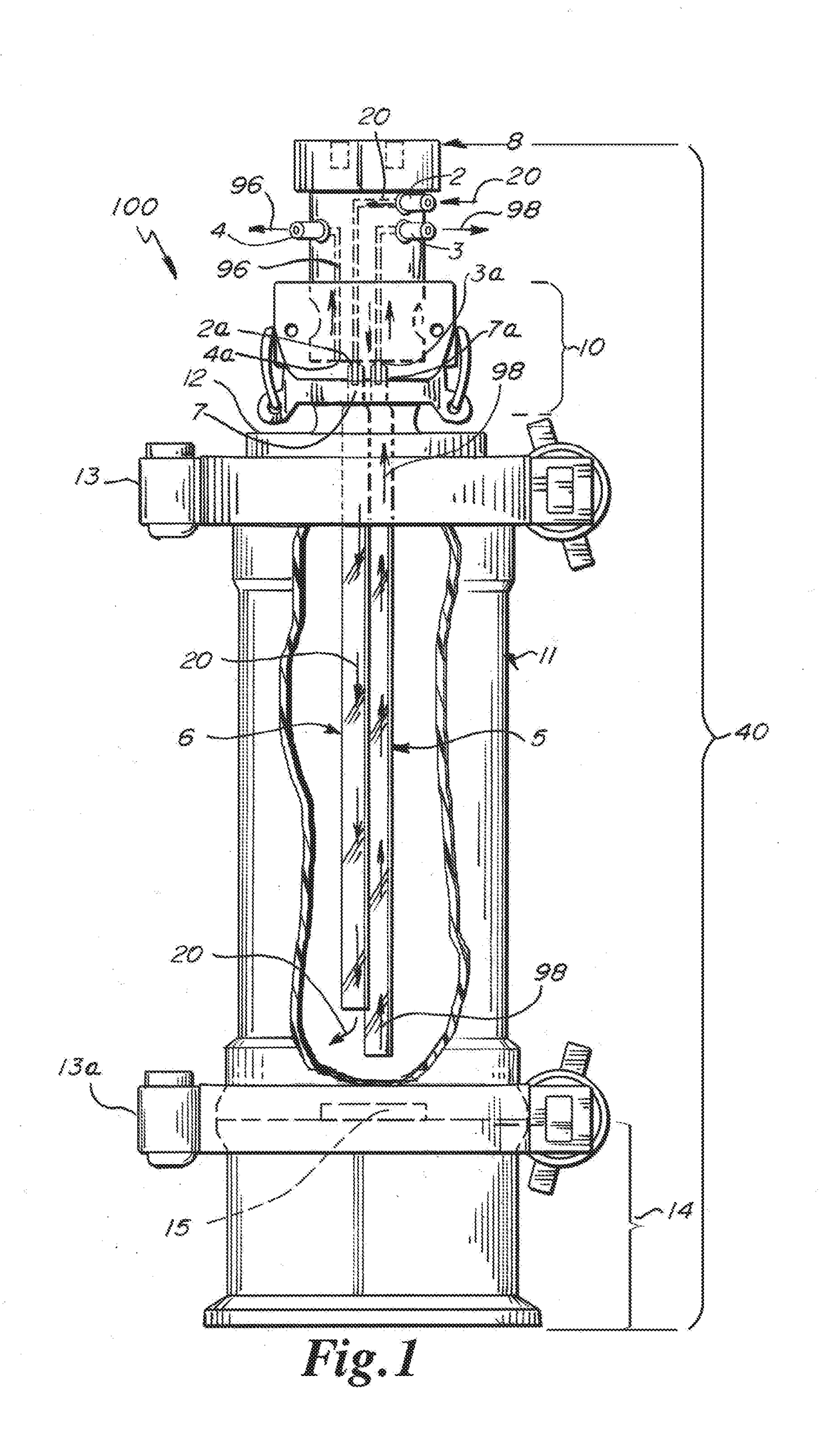 Device and system to improve asepsis in dental apparatus