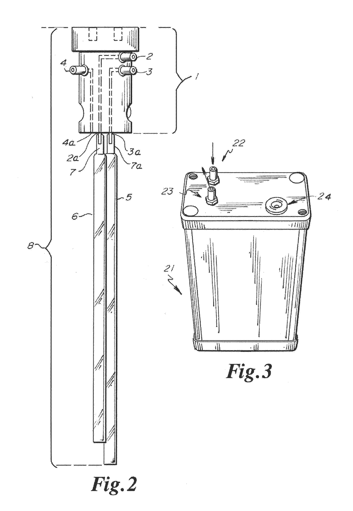 Device and system to improve asepsis in dental apparatus