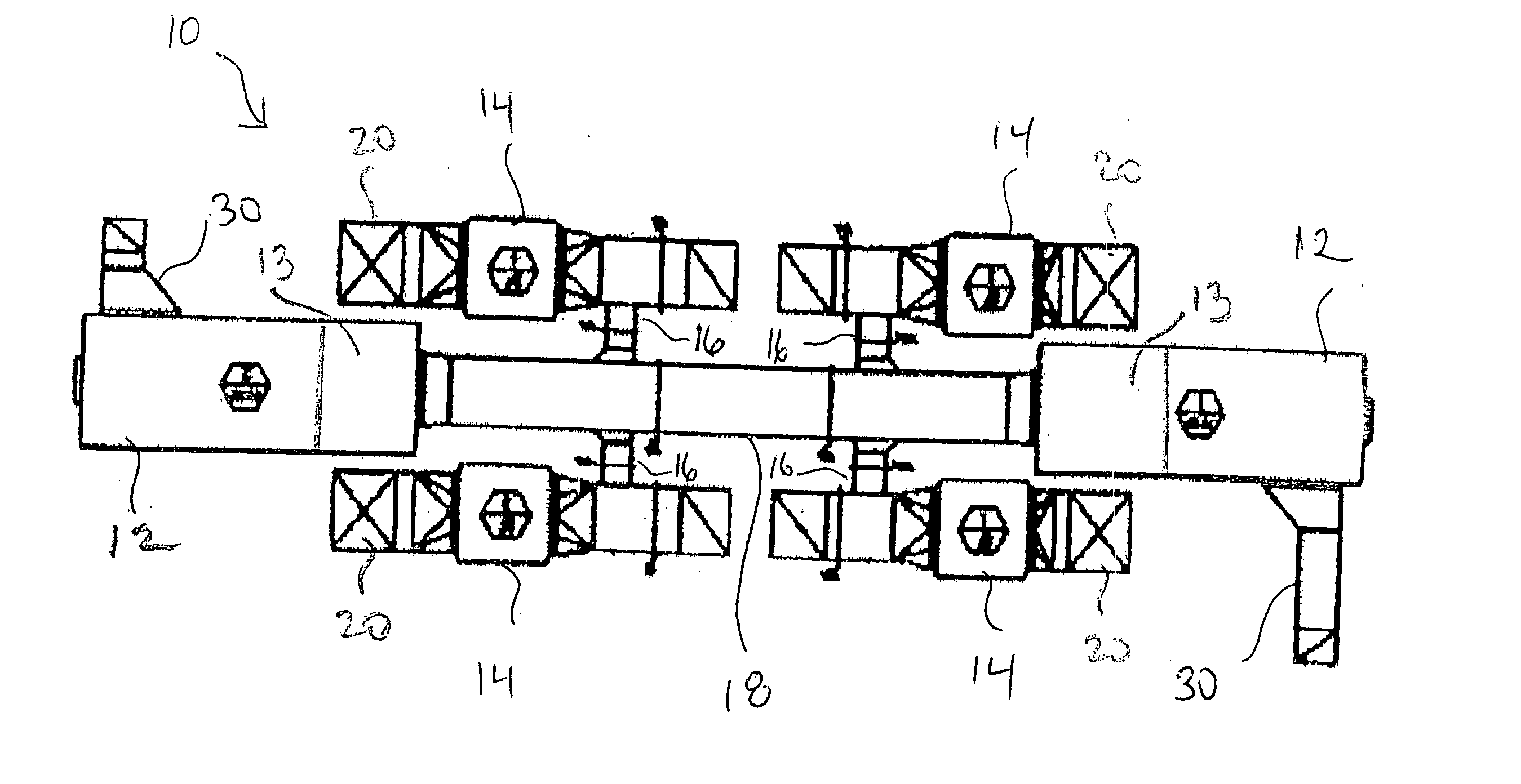 Air handling system for clean room