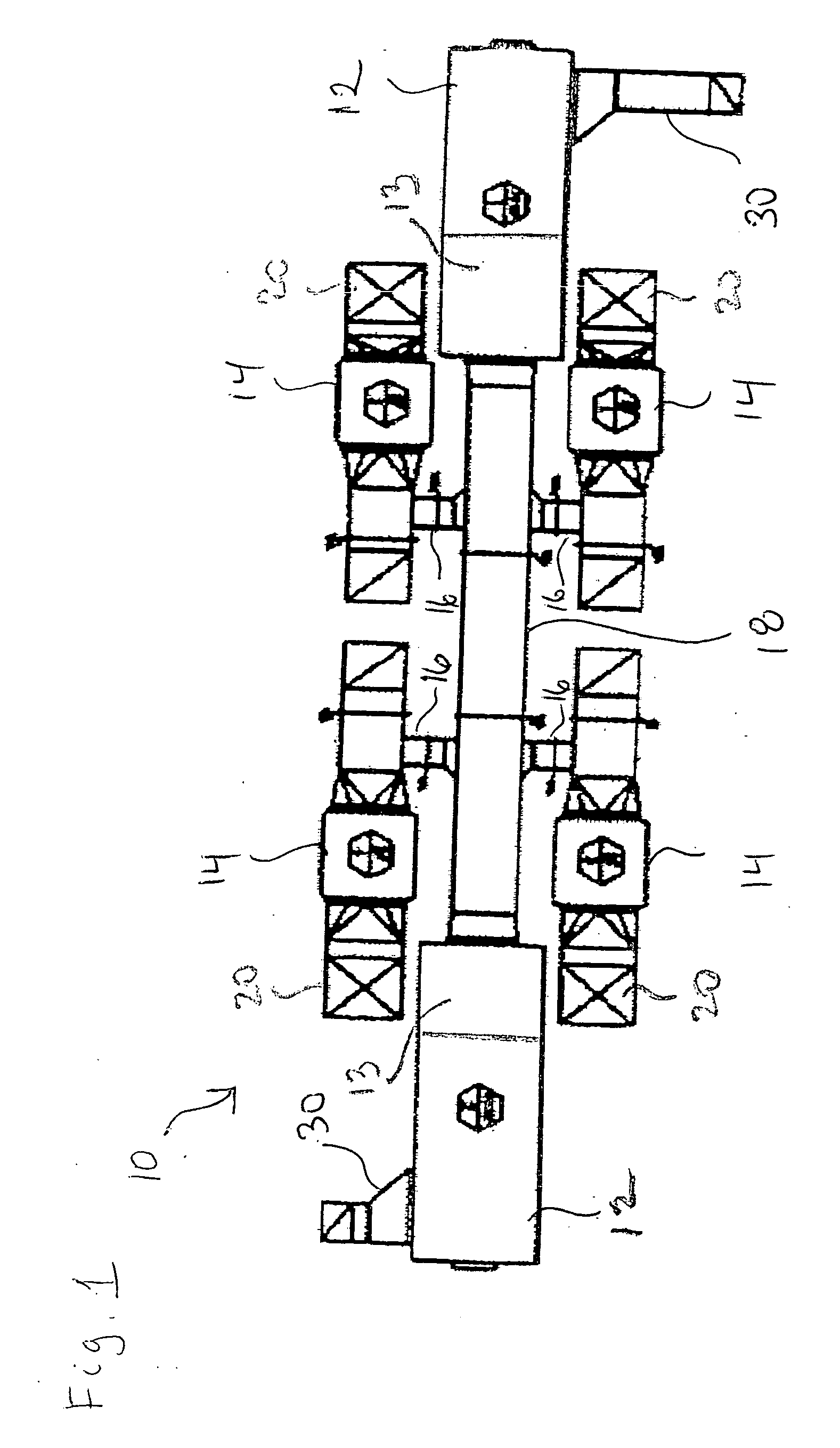 Air handling system for clean room