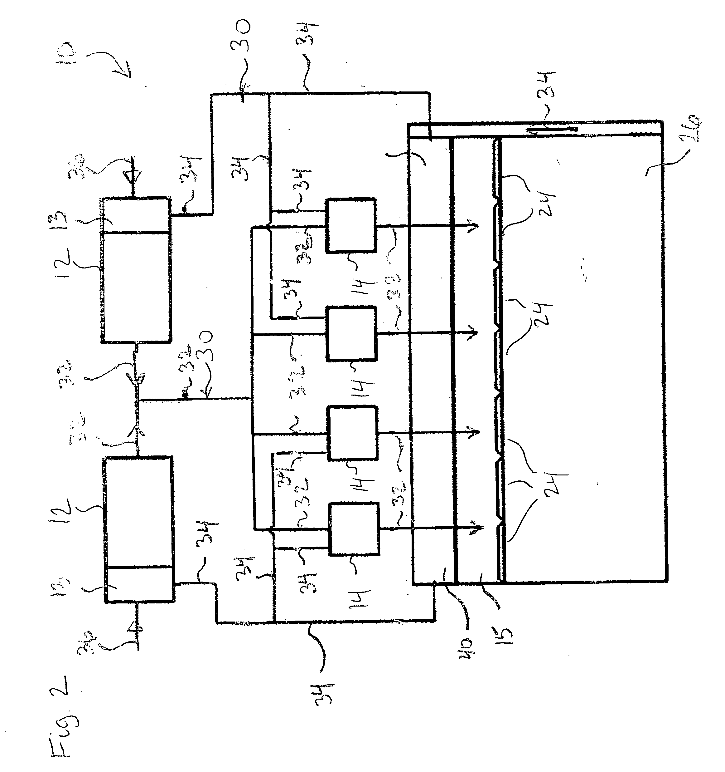 Air handling system for clean room