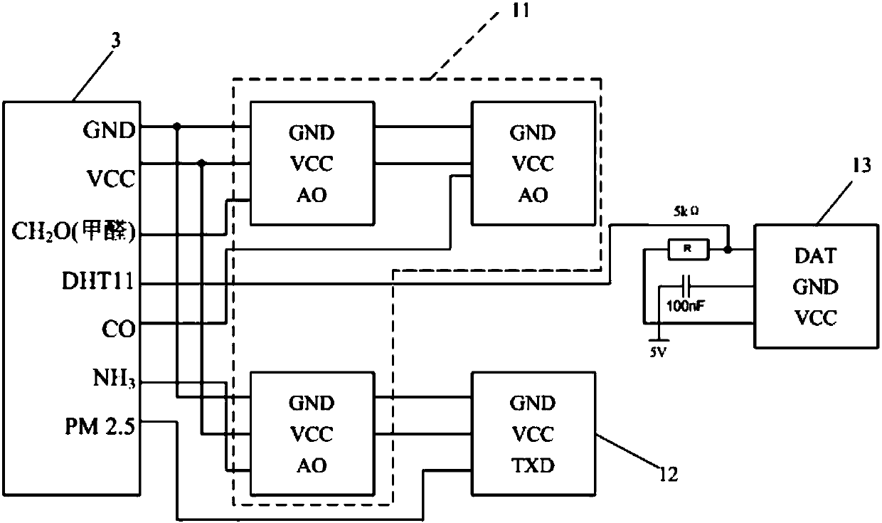 Air purifier based on NB-IOT