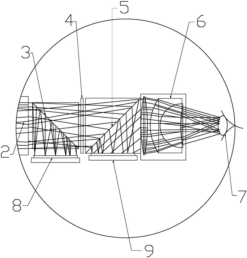 Telescope system with seamless switch between pure optics and digits