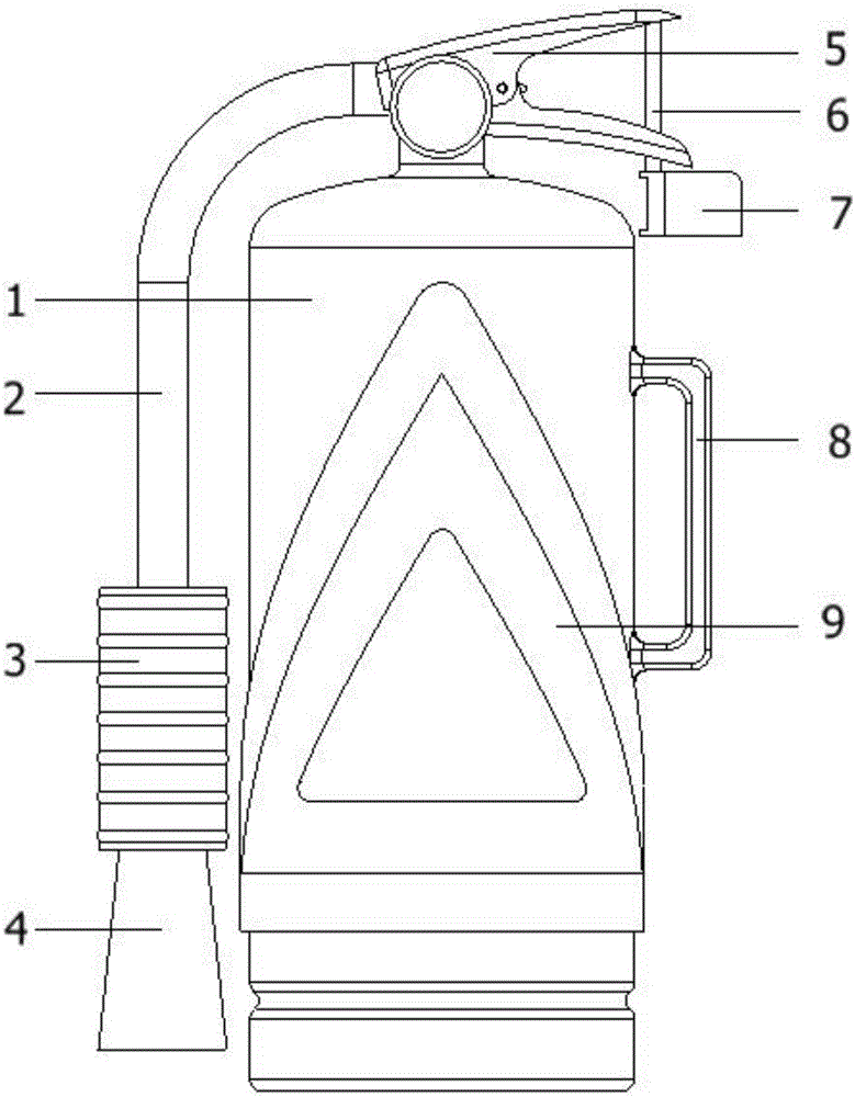 Novel fire extinguisher for firefighting