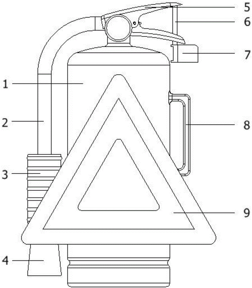 Novel fire extinguisher for firefighting