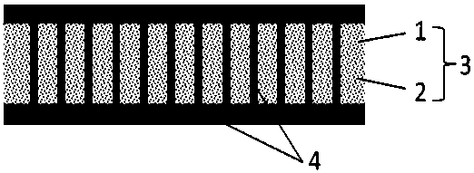 A high-strength ultra-light composite lithium band and a preparation method thereof are provided