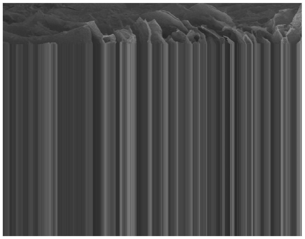 A kind of two-dimensional mxene membrane with vertical channel structure and preparation method thereof