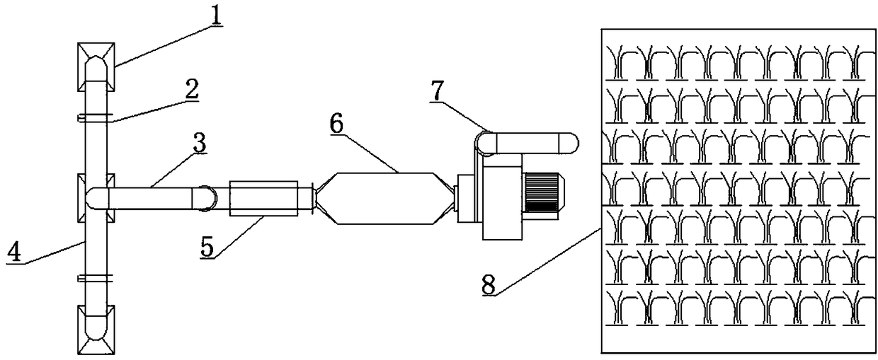 Device and process for treating odorous waste gas based on plasma technology in cooperation with biodegradation