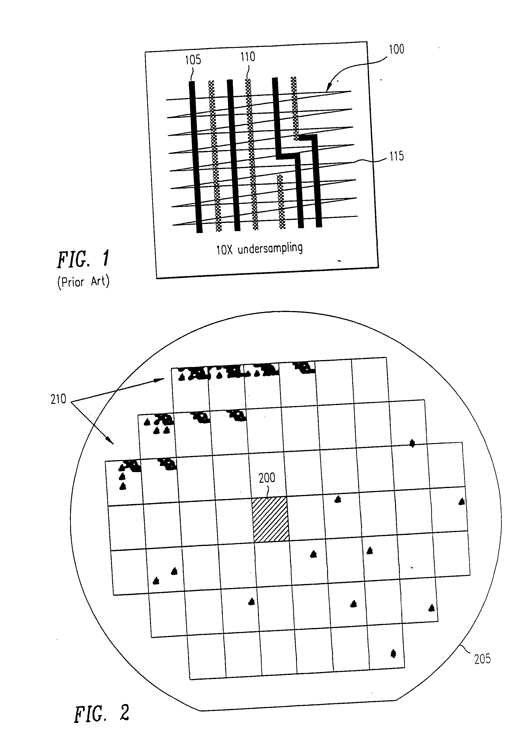 Detection of defects in patterned substrates