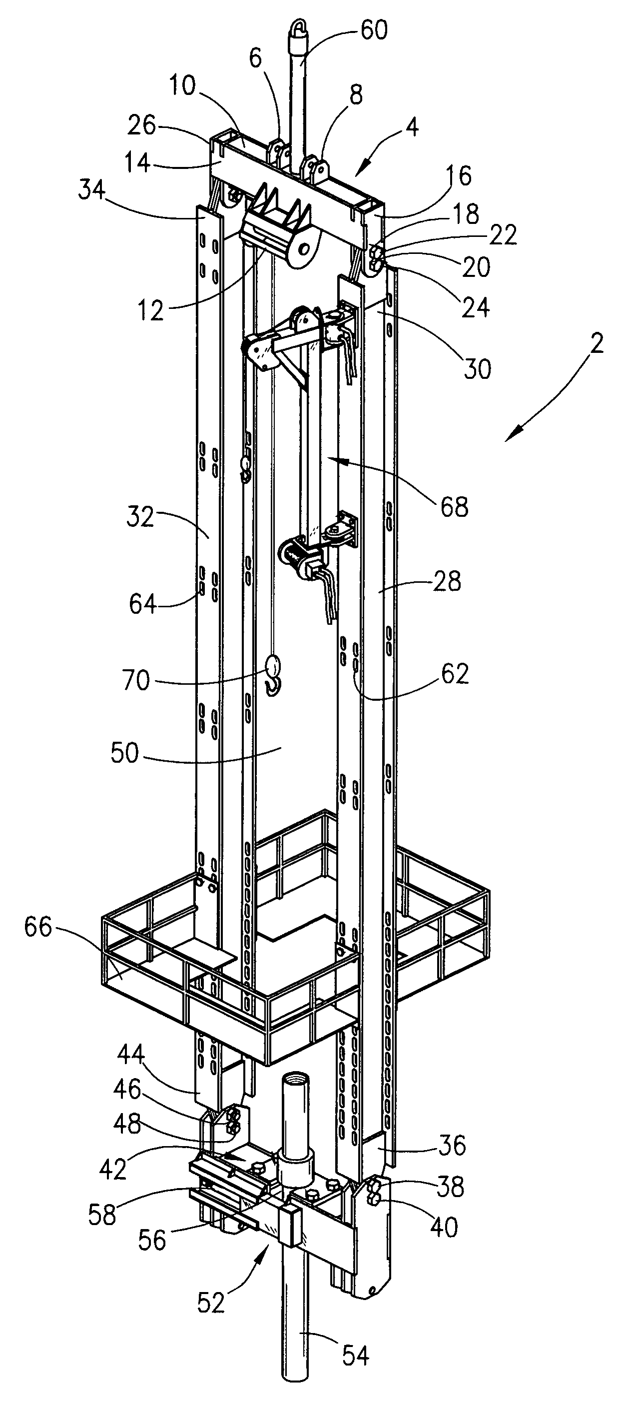 Articulating bail assembly and method