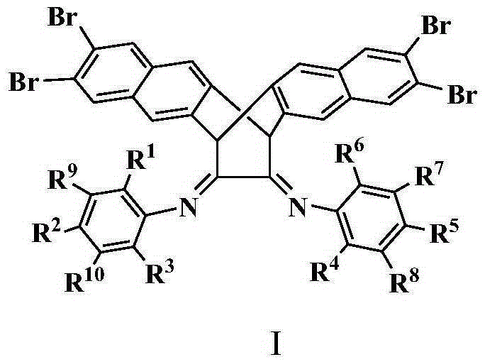 Diimine ligand compound, and nickel complex and application thereof