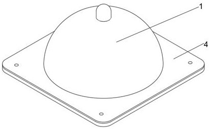 Simulation device for mammary gland rotary cutting needle or puncture needle training under ultrasound