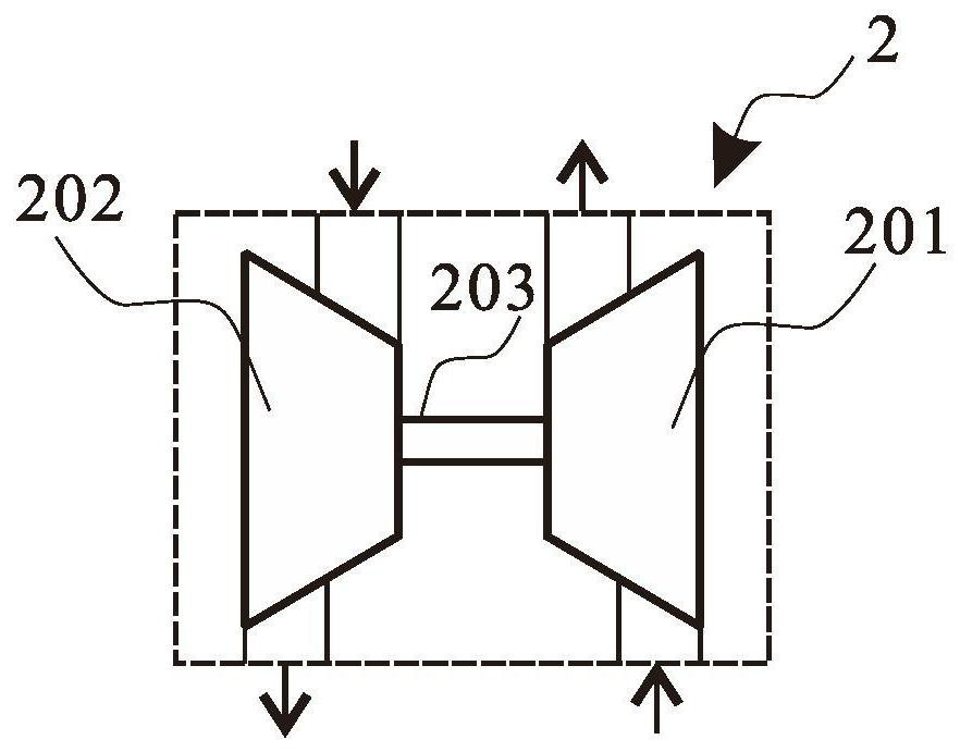 Heat supply method of an open heat pump with air circulation