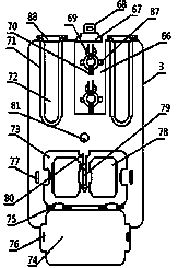 Gynecological urine test and perineal drug combination device