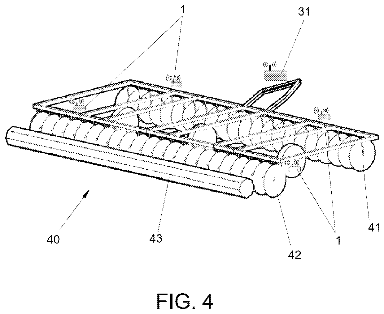 Method and System for Determining the Mechanical State of an Agricultural Land