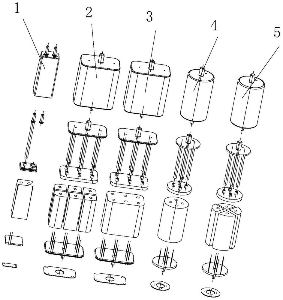 Multi-combination smoke generator with low voltage and low power consumption