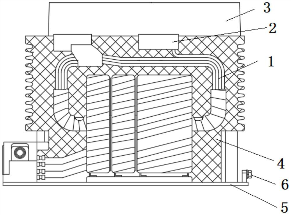 A current transformer for 24kv central cabinet