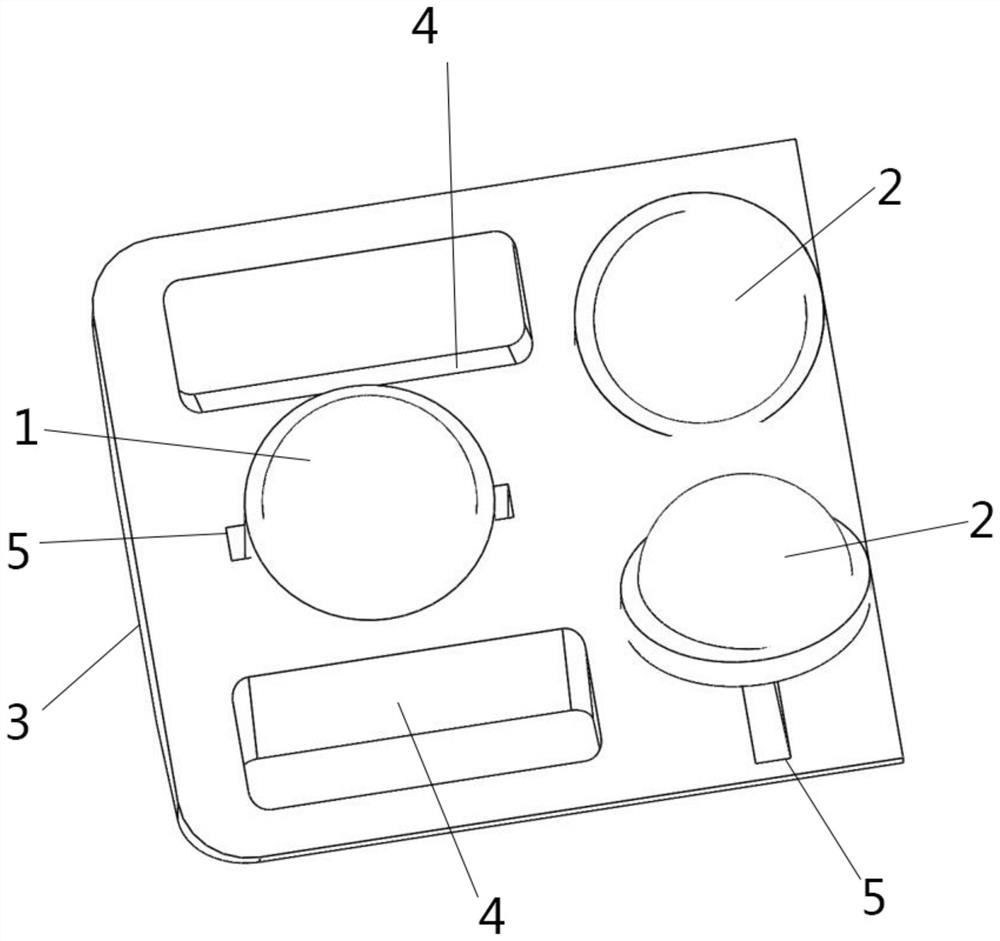 Adjustable stone removing structure