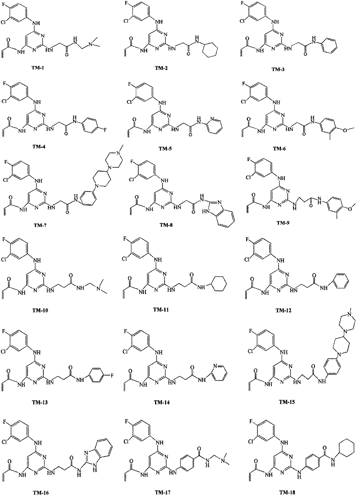 Amido pyrimidine compound