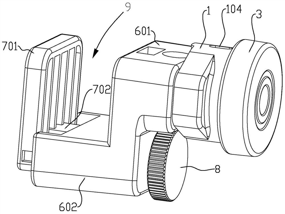 Fine adjustment winder assembly of lifting screen