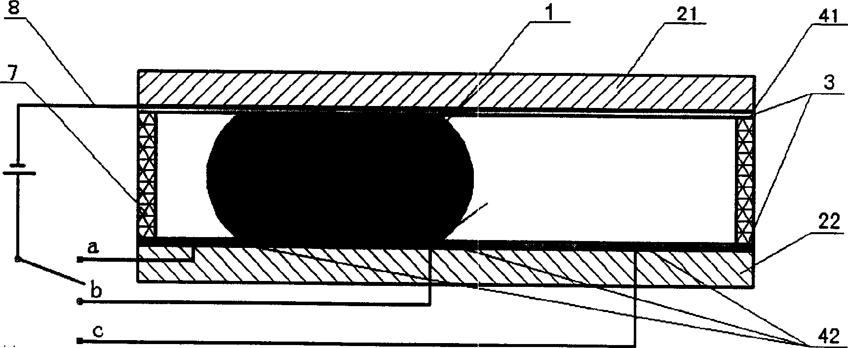 Low voltage micro liquid drop control device